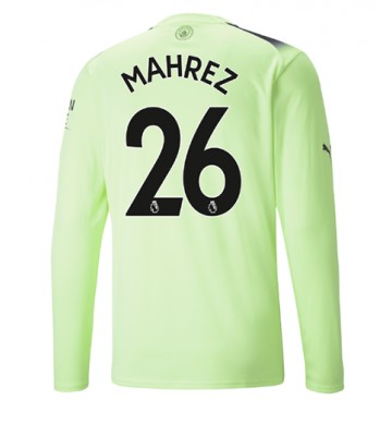 Manchester City Riyad Mahrez #26 Tredje Tröja 2022-23 Långa ärmar
